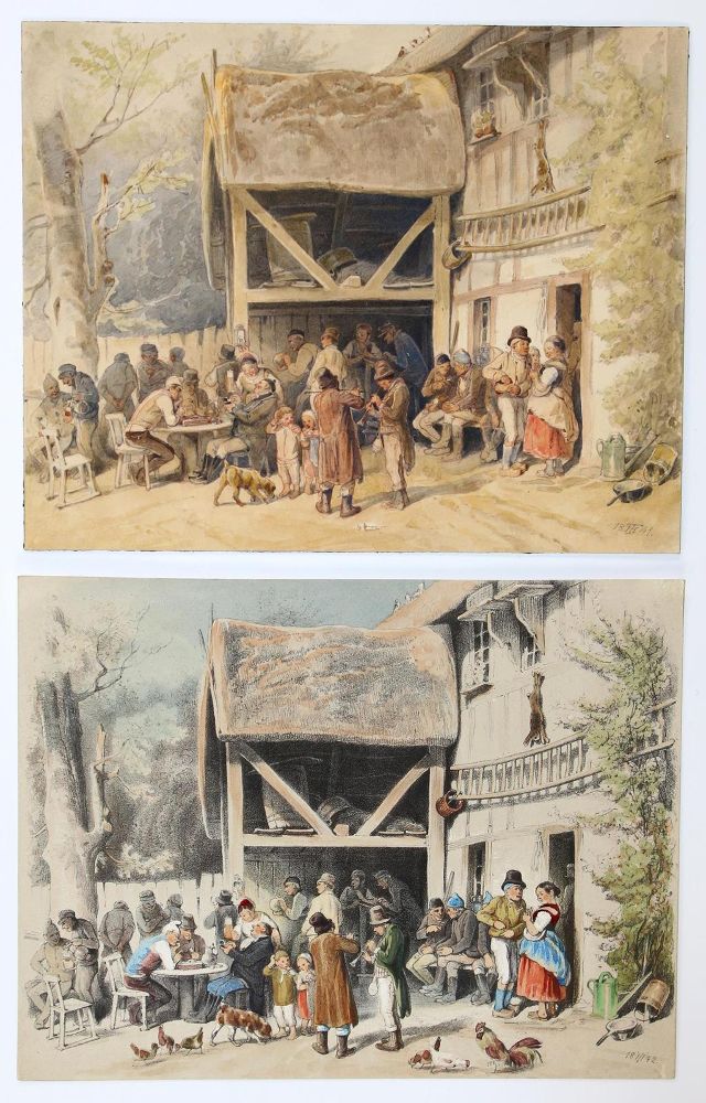 Große Abbildung Nr.1: 122-2903 Hosemann, Theodor: (Künstlergraphik)