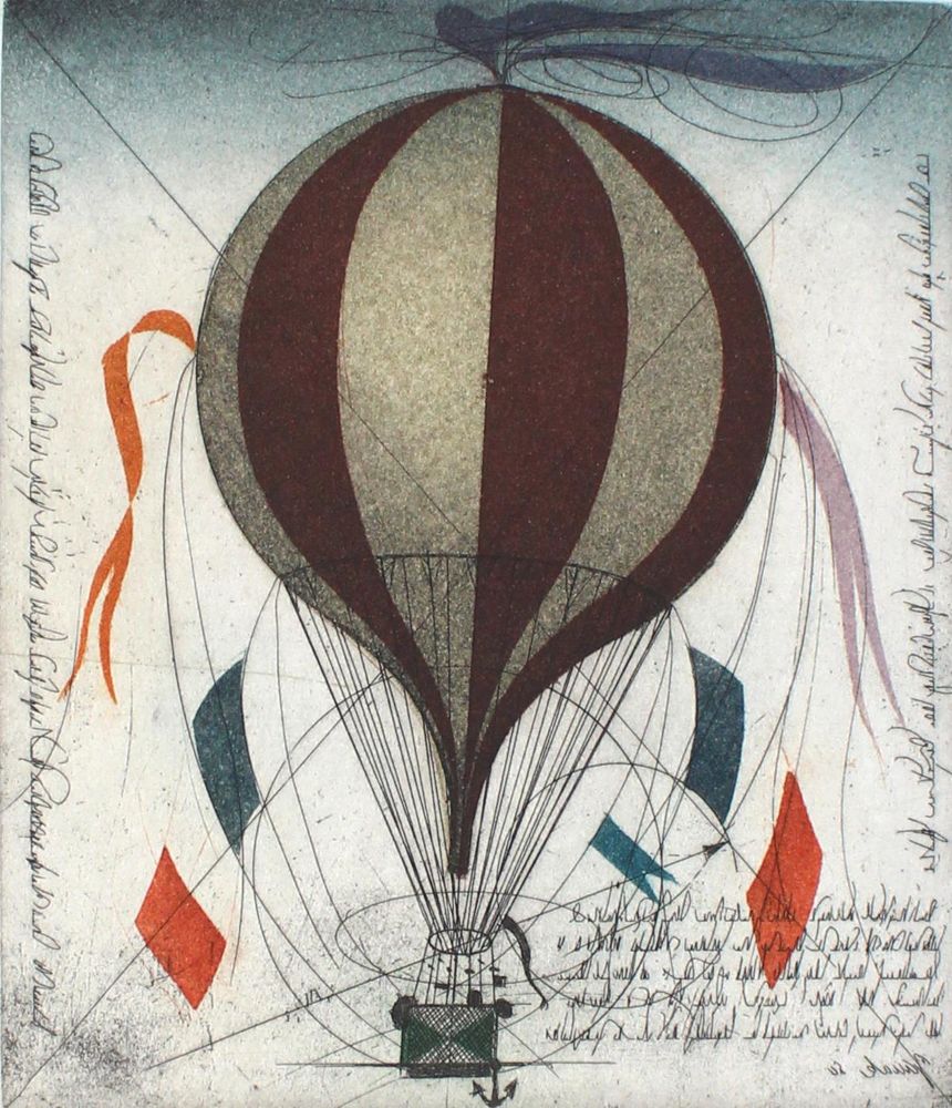 Große Abbildung Nr.1: 122-2945 Janak, Alois: (Künstlergraphik)