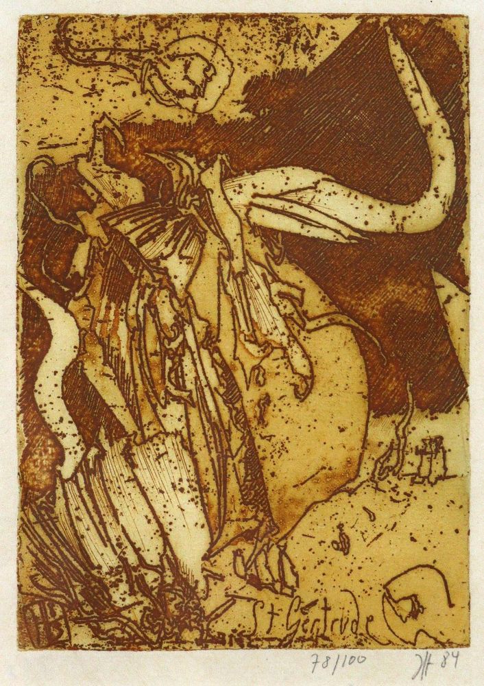 Große Abbildung Nr.1: 122-2950 Janssen, Horst: (Künstlergraphik)