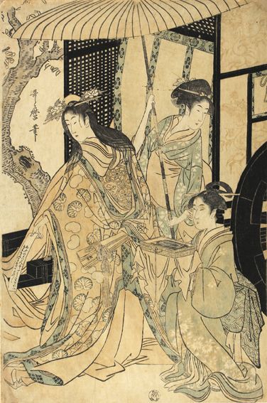 Große Abbildung Nr.1: 122-2961 Kitagawa, Utamaro: (Künstlergraphik, Japan)