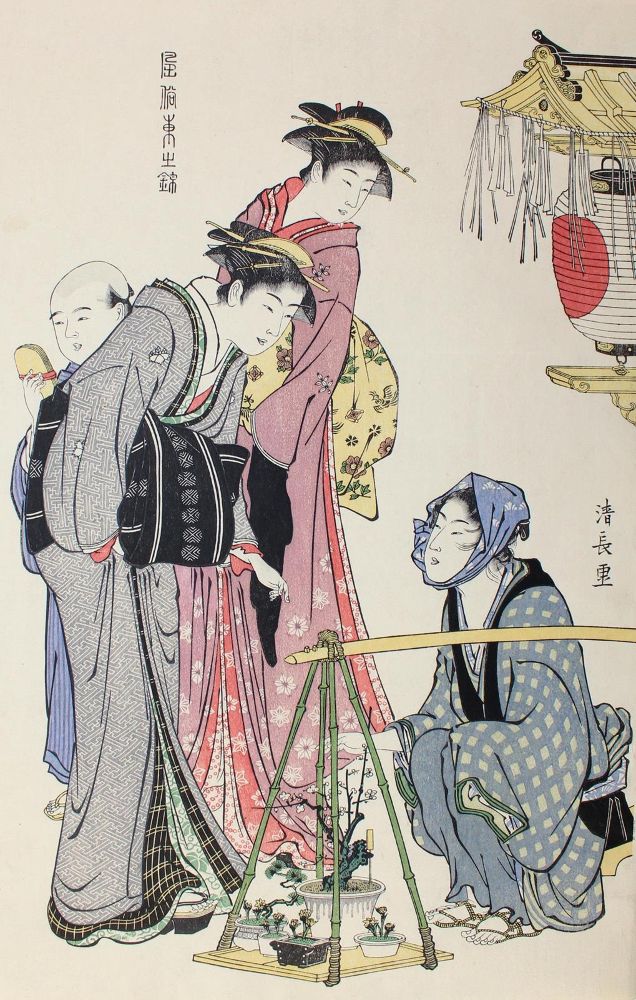 Große Abbildung Nr.1: 122-2964 Kiyonaga, Torii: (Künstlergraphik, Japan)