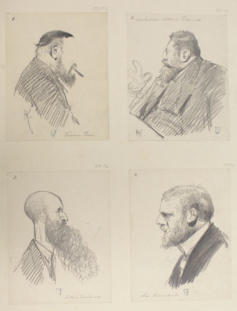 Große Abbildung Nr.2: 122-3006 Kaulbach, Hermann: (Künstlergraphik)