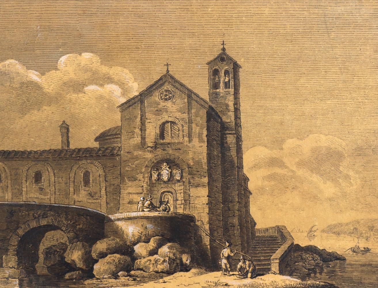 Große Abbildung Nr.1: 122-3016 Kirche: (Künstlergraphik)