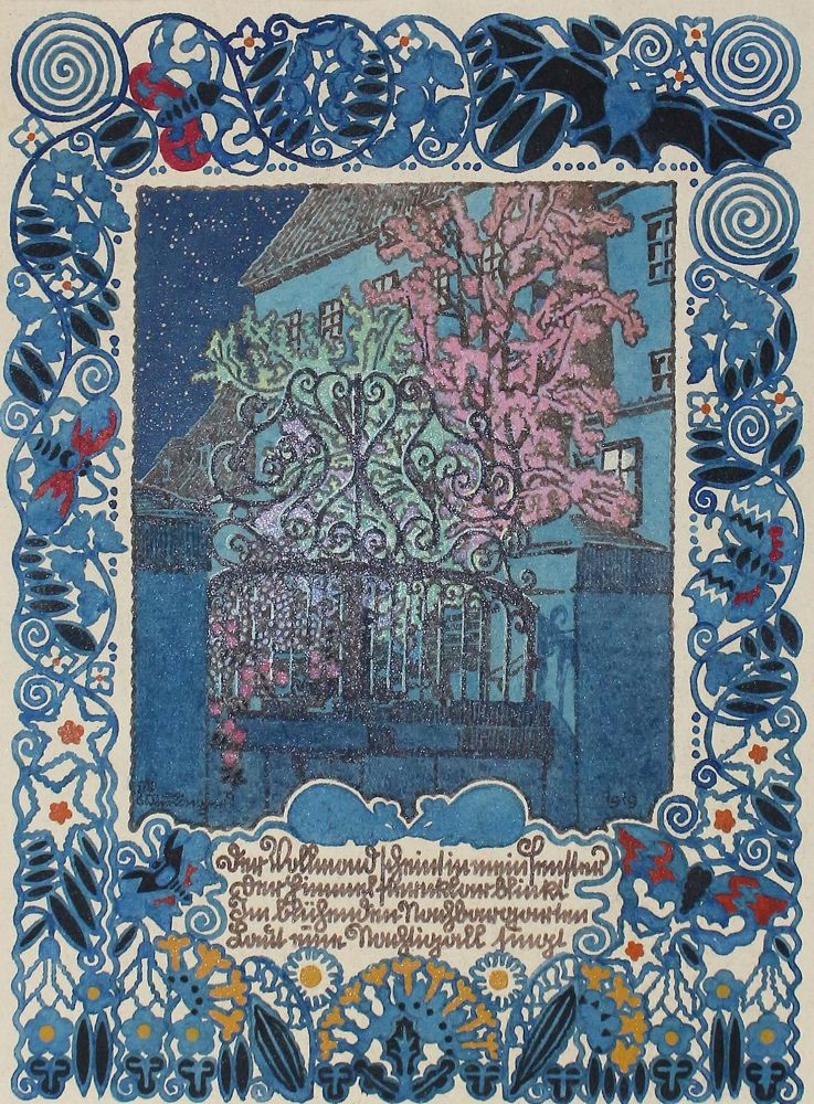 Große Abbildung Nr.25: 122-3037 Kislinger, Max: (Künstlergraphik)