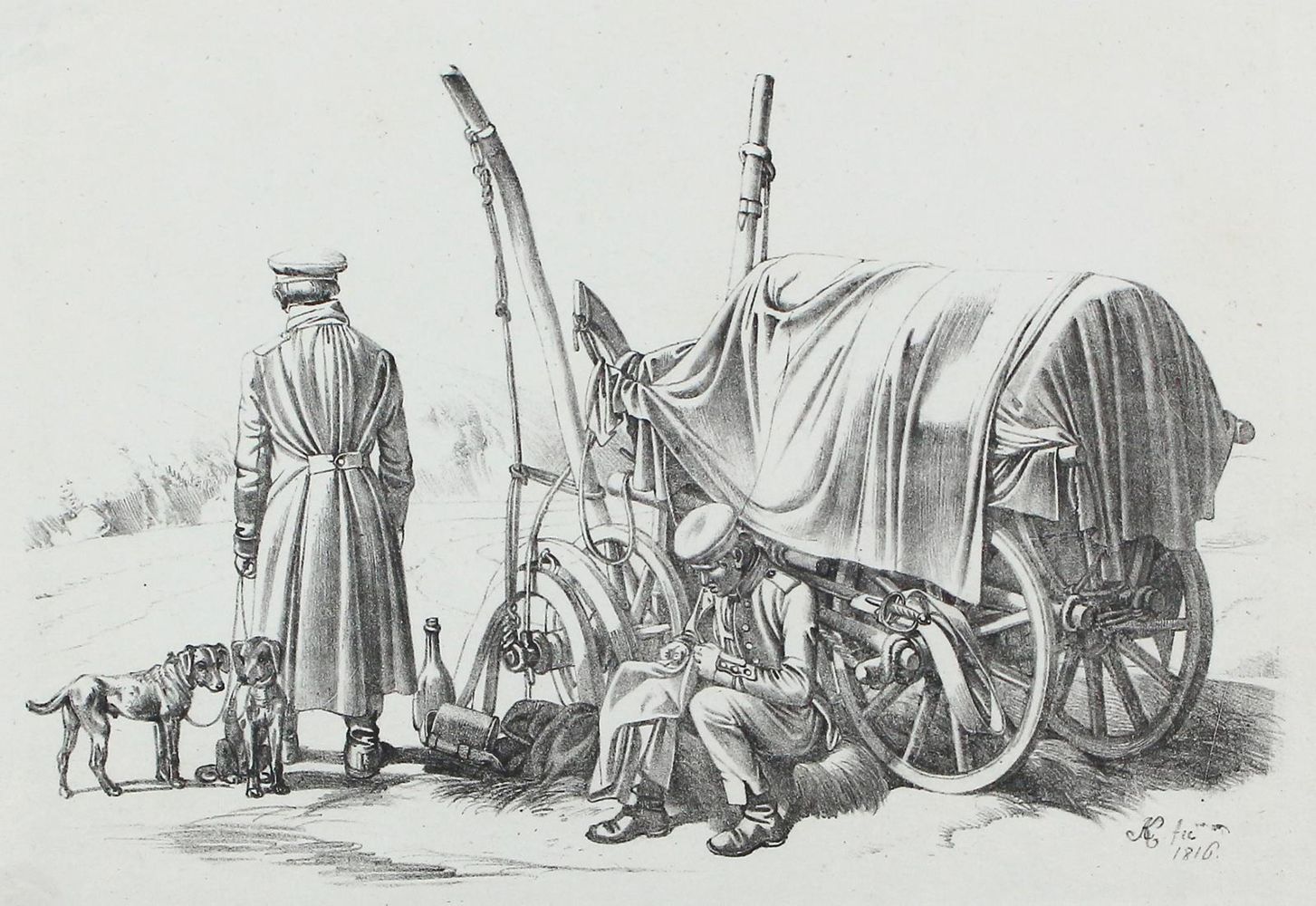Große Abbildung Nr.1: 122-3045 Klein, Johann Adam: (Künstlergraphik)