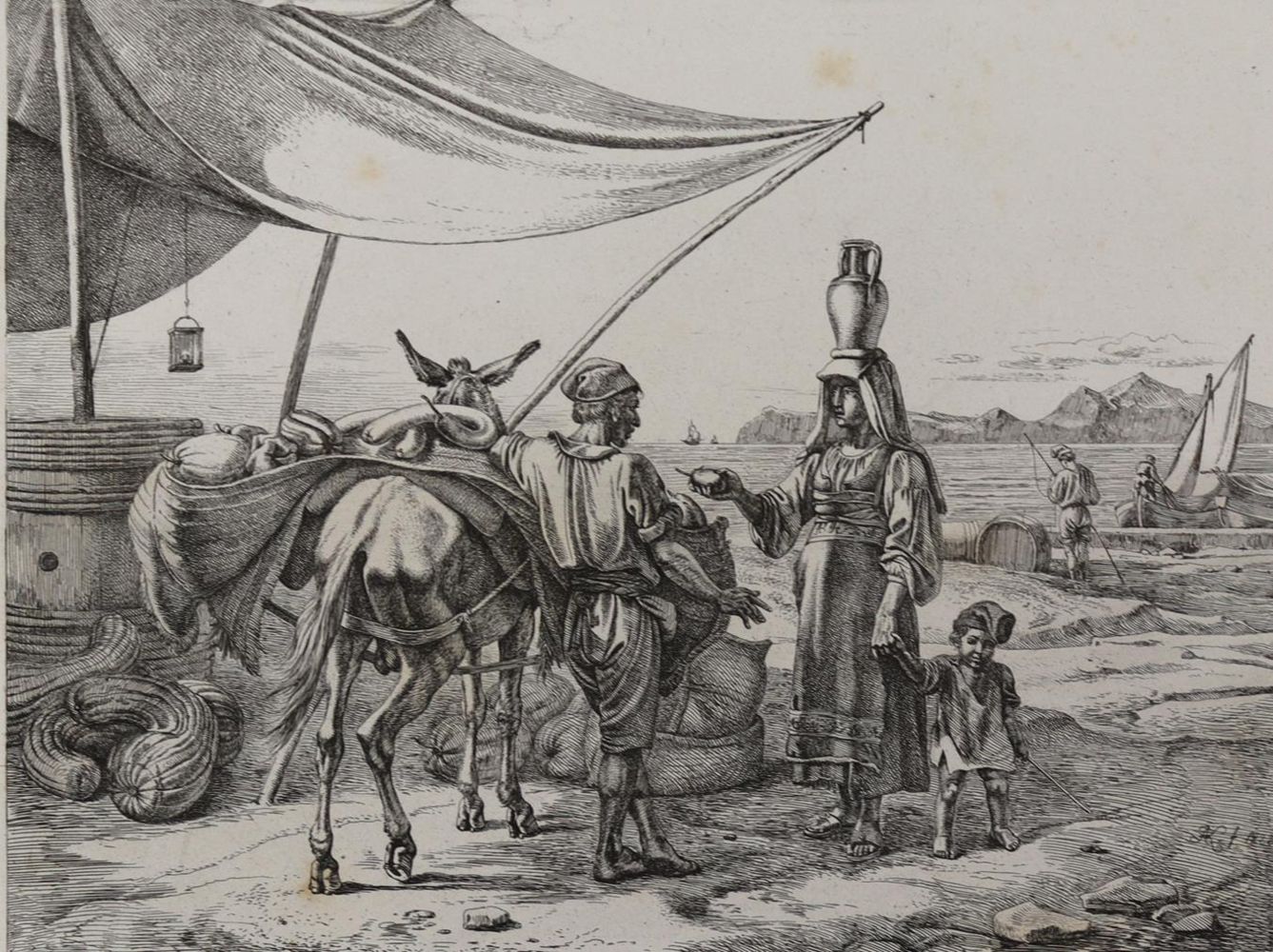 Große Abbildung Nr.1: 122-3060 Klein, Johann Adam: (Künstlergraphik)