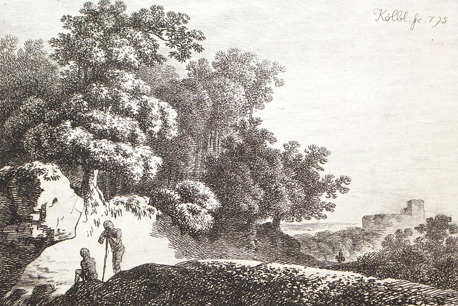 Große Abbildung Nr.1: 122-3082 Kölbl, Anton: (Künstlergraphik)