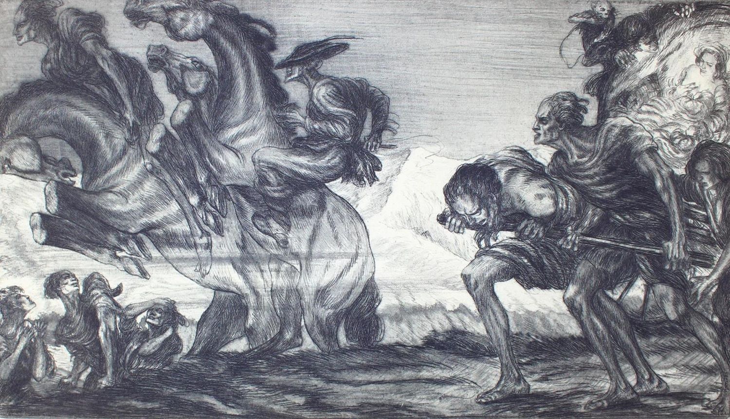Große Abbildung Nr.1: 122-3088 Kolb, Alois: (Künstlergraphik)