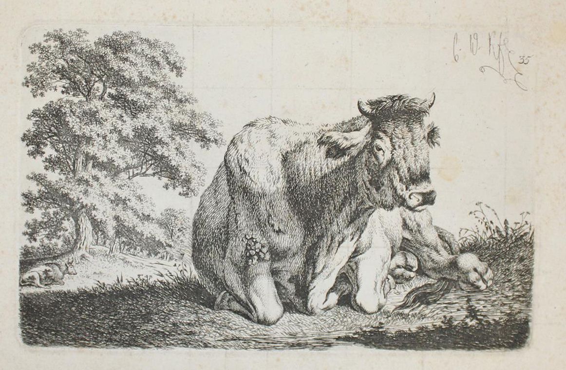 Große Abbildung Nr.1: 122-3089 Kolbe, Carl Wilhelm: (Künstlergraphik)