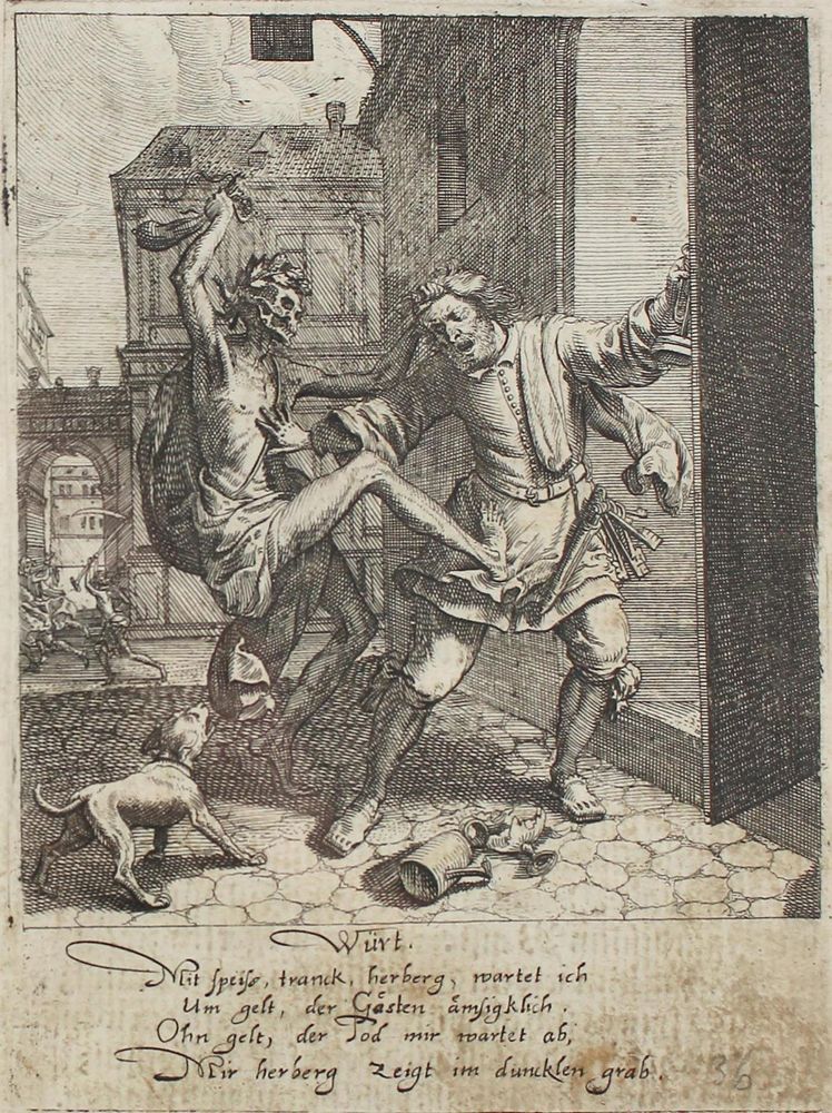 Große Abbildung Nr.2: 122-309 Meyer, Rudolf u. Conrad: (Totentanz)