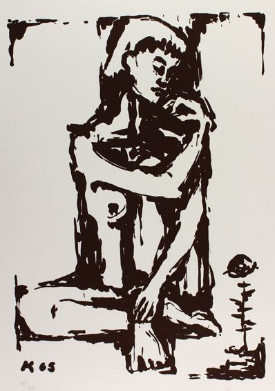 Große Abbildung Nr.3: 122-3093 Konvolut: (Künstlergraphik)