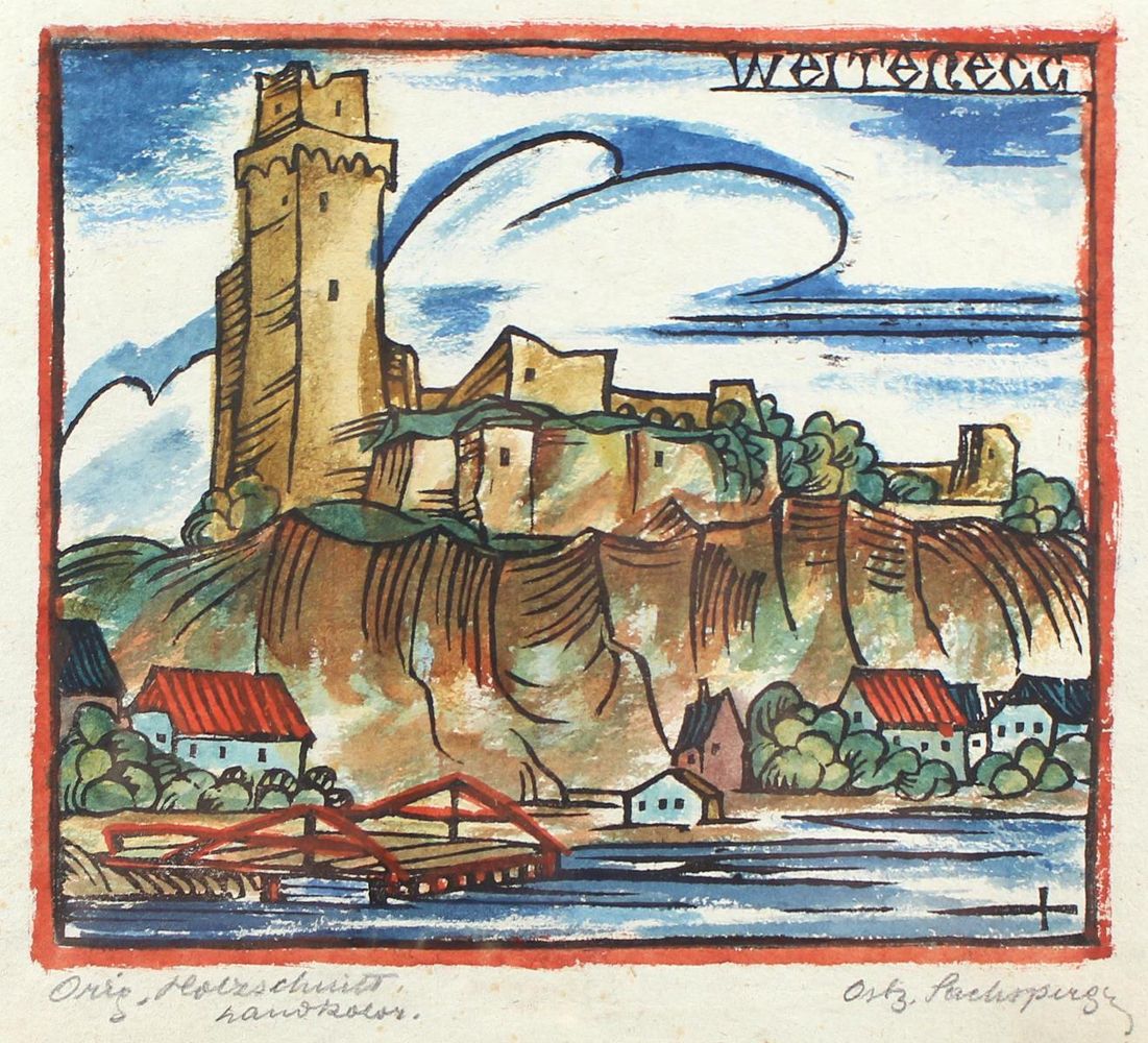 Große Abbildung Nr.1: 122-3097 Konvolut.: (Künstlergraphik)