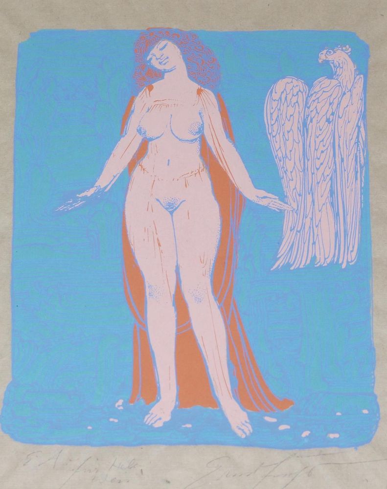 Große Abbildung Nr.1: 122-3117 Konvolut: (Künstlergraphik)