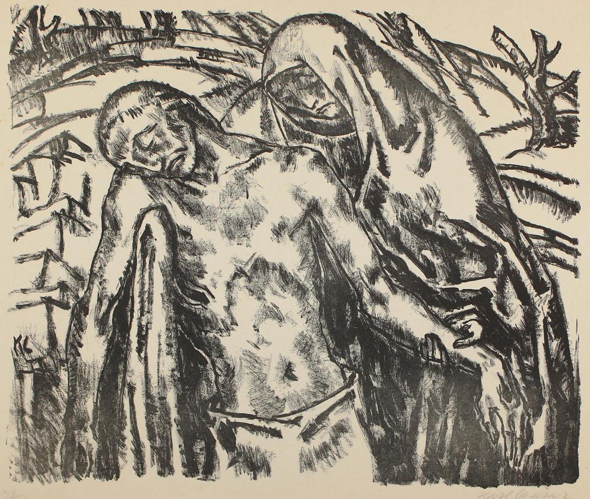 Große Abbildung Nr.3: 122-3134 Konvolut: (Künstlergraphik)