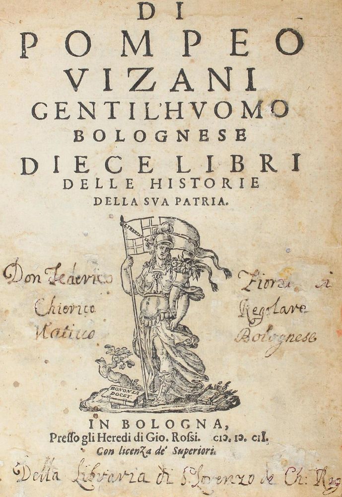 Große Abbildung Nr.11: 122-317 Vizani,P.: (Alte Drucke, Handschriften und Theologie)