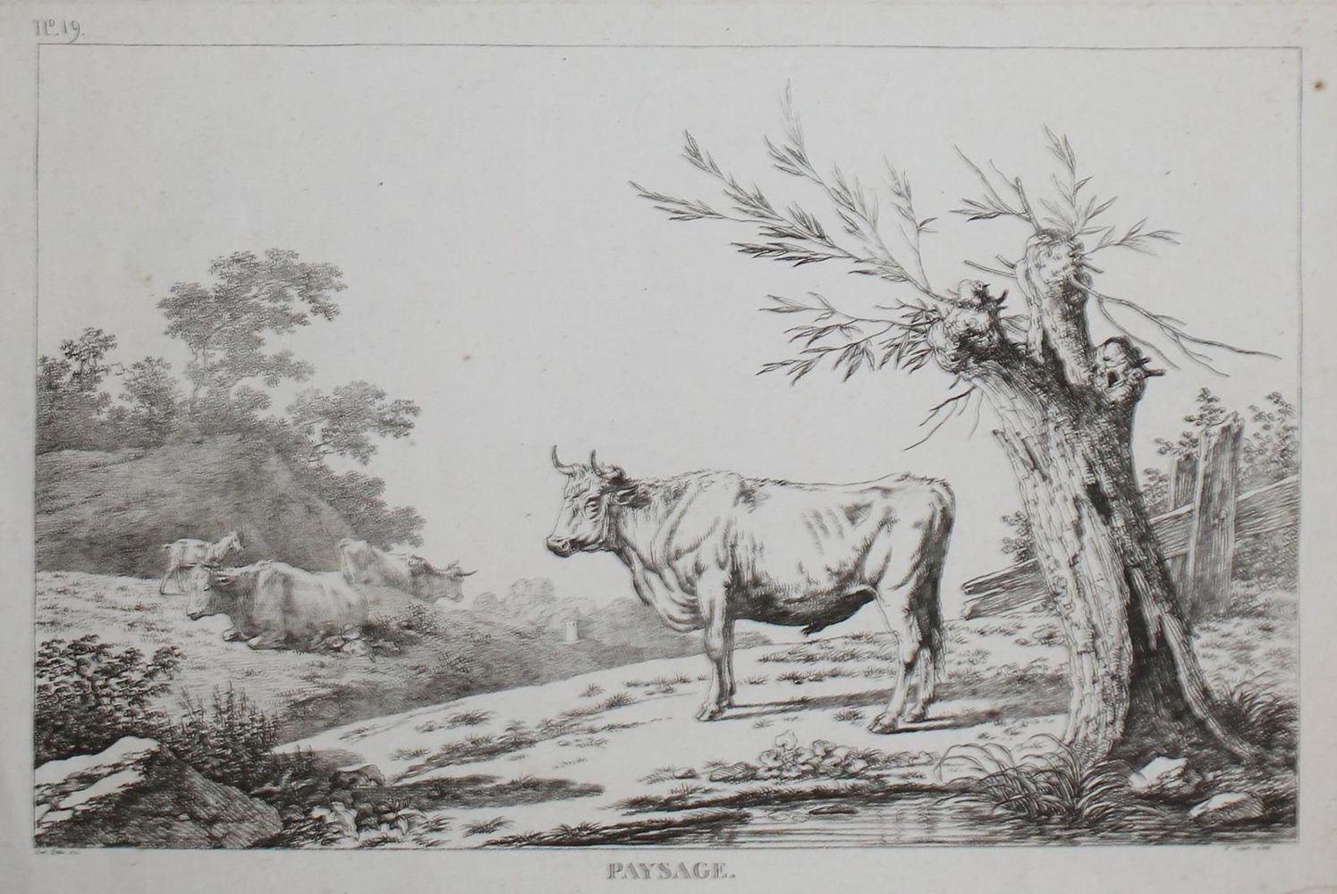 Große Abbildung Nr.3: 122-3173 Landschaften.: (Künstlergraphik, Landschaft)