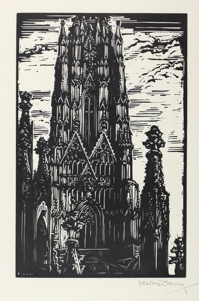 Große Abbildung Nr.1: 122-3176 Lang, Erwin: (Künstlergraphik)