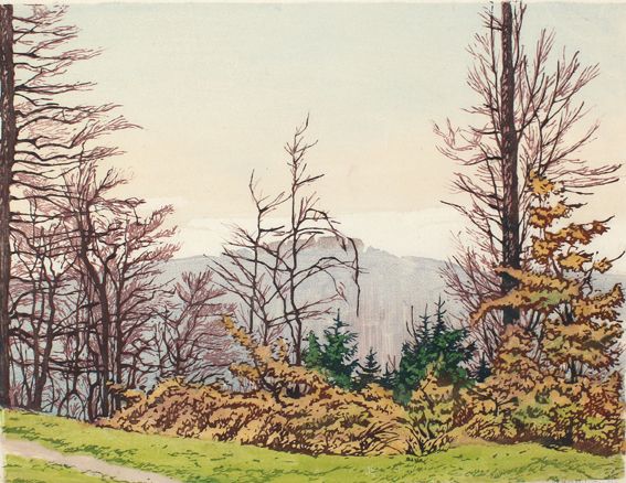 Große Abbildung Nr.1: 122-3210 Leschhorn, Paul: (Künstlergraphik)