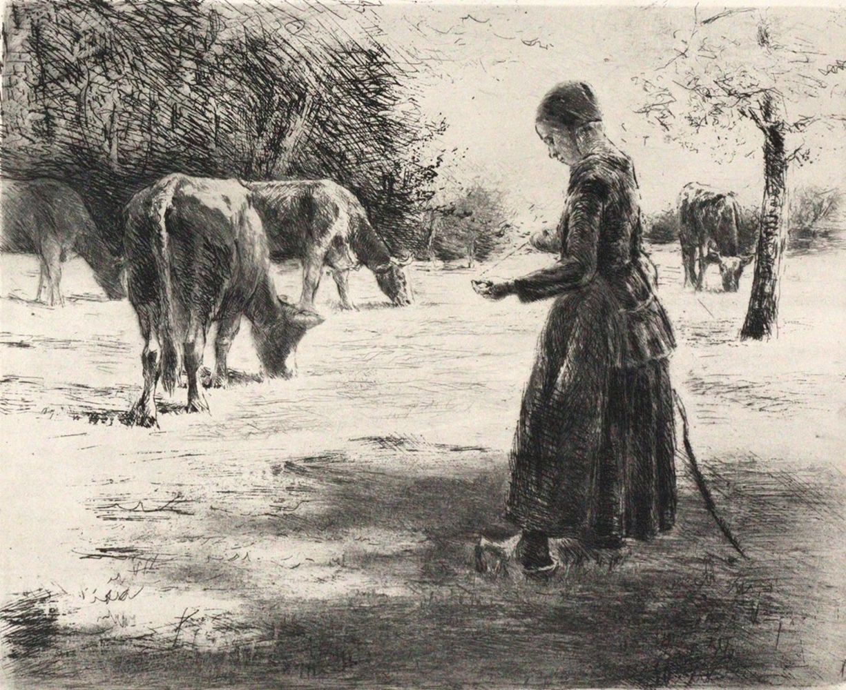 Große Abbildung Nr.1: 122-3221 Liebermann, Max.: (Künstlergraphik)