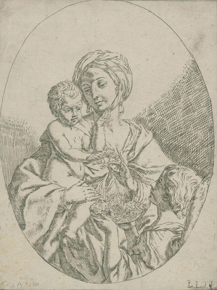 Große Abbildung Nr.1: 122-3232 Loli, Lorenzo: (Künstlergraphik)