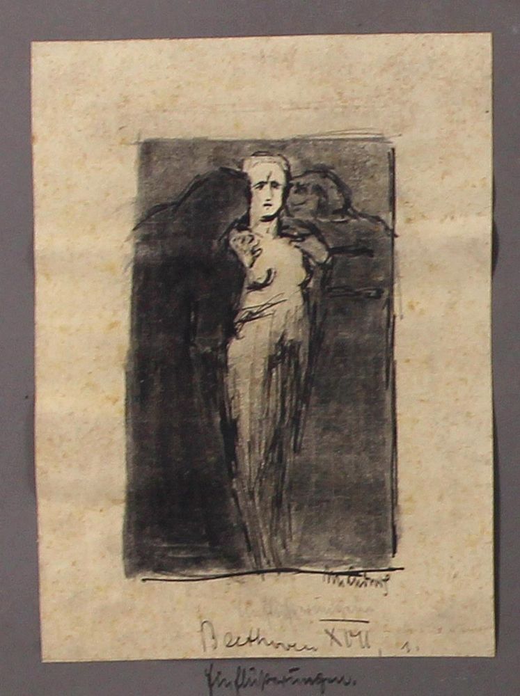 Große Abbildung Nr.10: 122-3244 Ludwig, Paul Max: (Künstlergraphik, Ludwig, Beethoven)