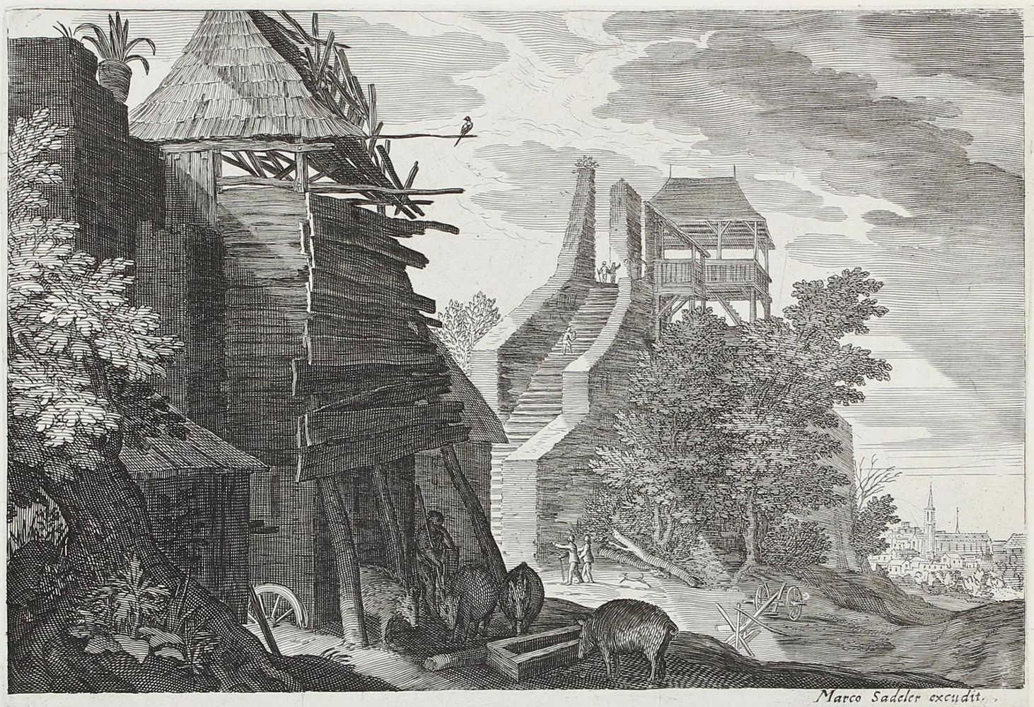 Große Abbildung Nr.1: 122-3254 Major, Isaak: (Künstlergraphik)