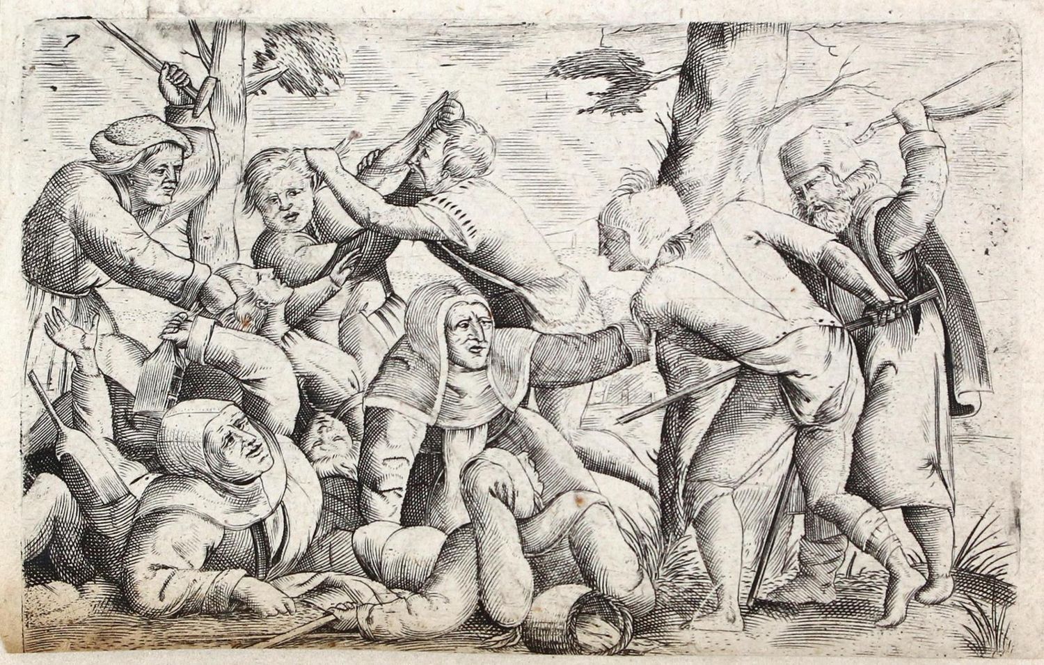 Große Abbildung Nr.1: 122-3264 Massys, Cornelis: (Künstlergraphik)