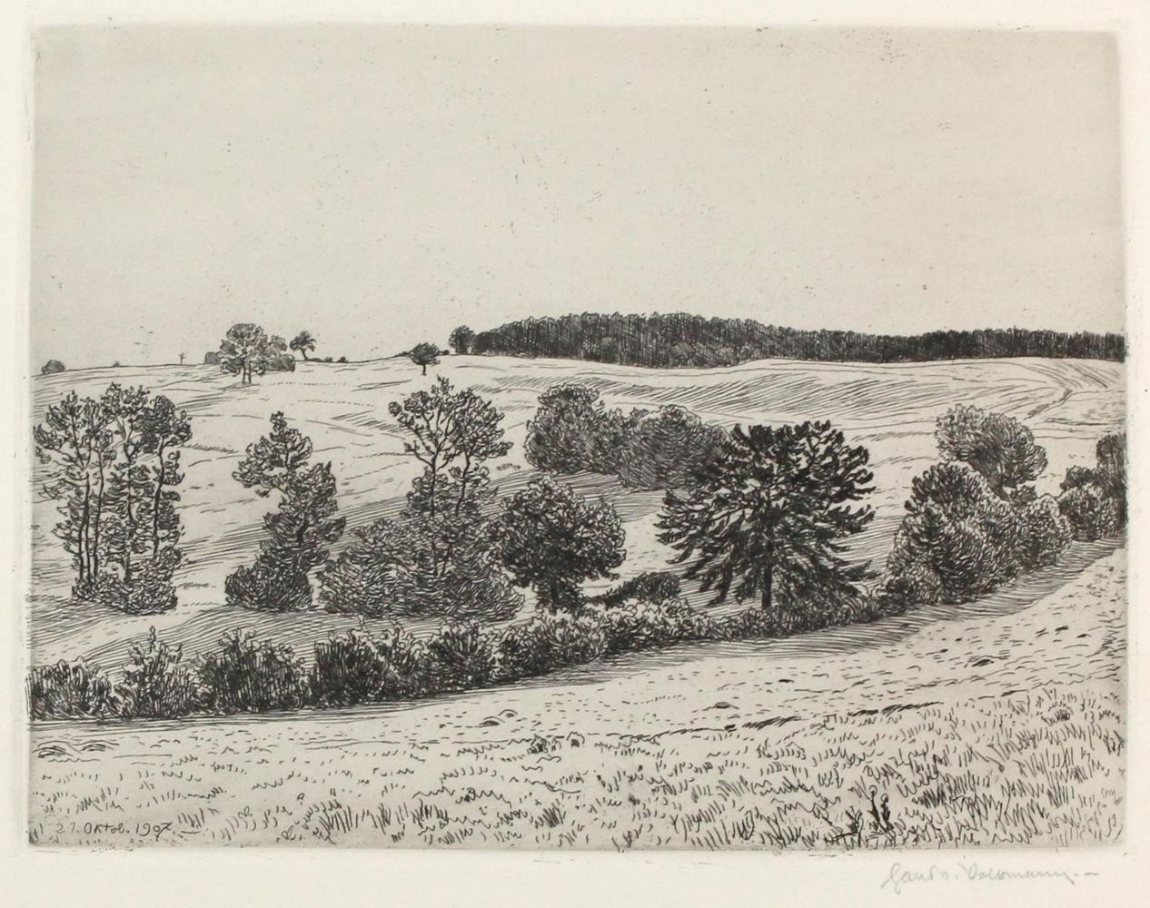 Große Abbildung Nr.2: 122-3268 Matthaei, Karl Otto: (Künstlergraphik)