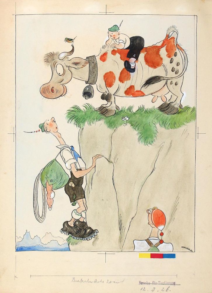 Große Abbildung Nr.1: 122-3277 Mauder, Josef: (Künstlergraphik)