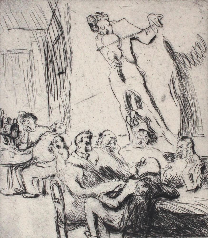 Große Abbildung Nr.2: 122-3305 Meseck, Felix: (Künstlergraphik)