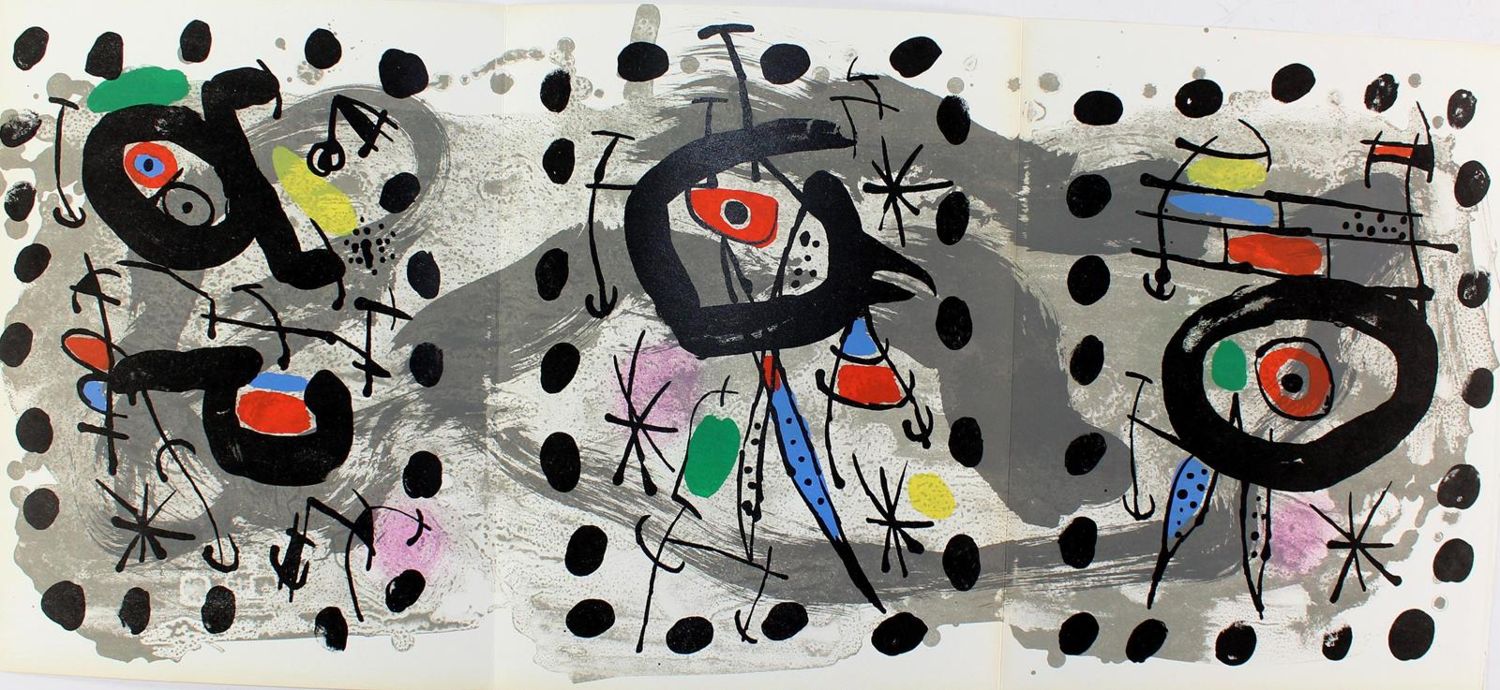 Große Abbildung Nr.1: 122-3314 Miro, Joan: (Künstlergraphik)