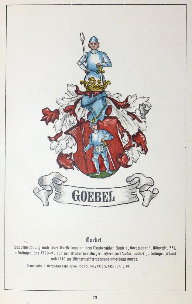 Große Abbildung Nr.1: 122-332 Holtmanns,J.: (Genealogie und Heraldik)