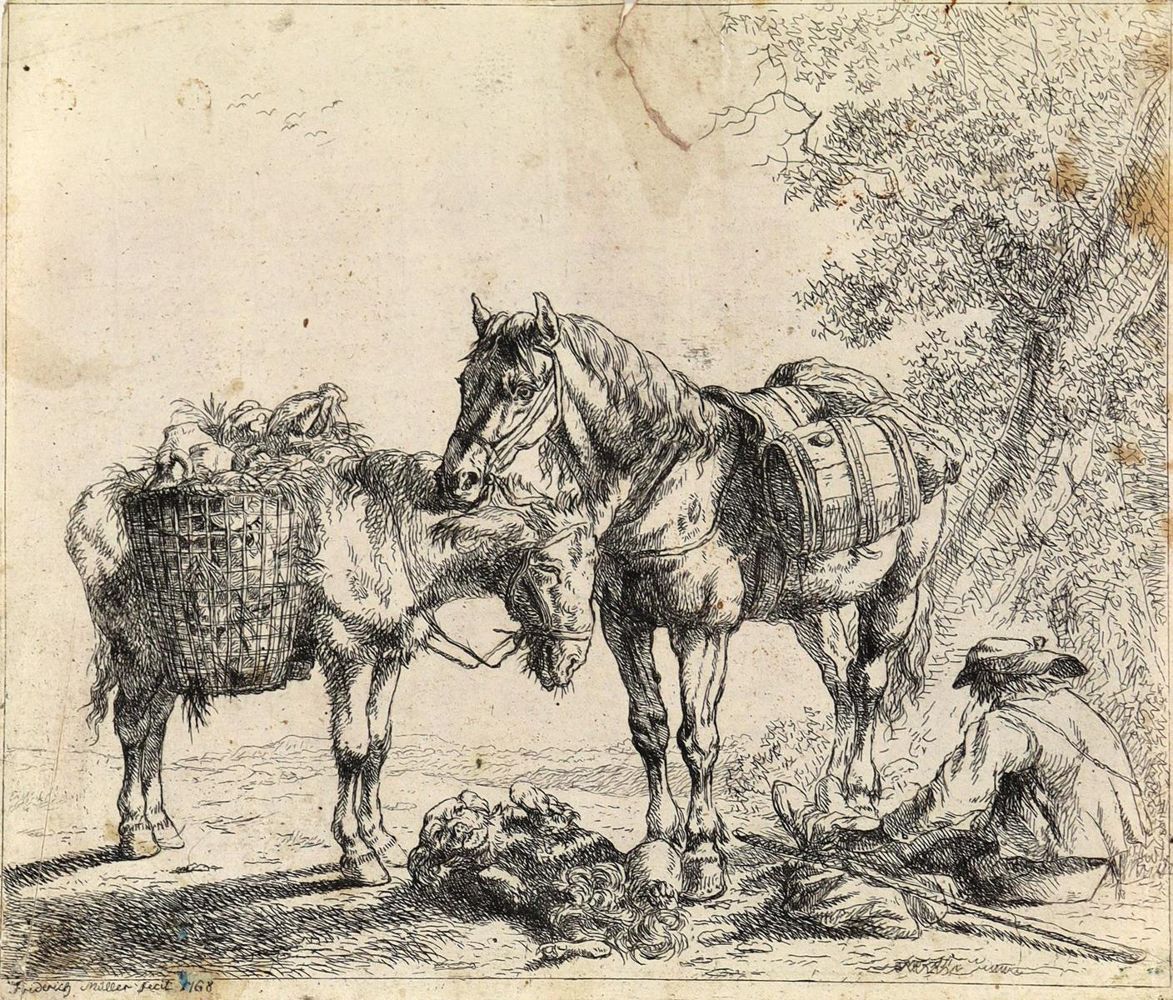 Große Abbildung Nr.1: 122-3336 Müller, Friedrich, gen. Maler Müller: (Künstlergraphik)