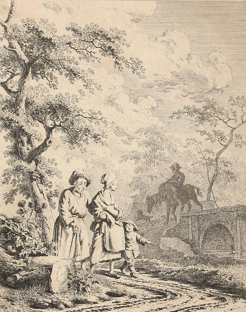Große Abbildung Nr.1: 122-3373 Overbeek, Leendert: (Künstlergraphik)