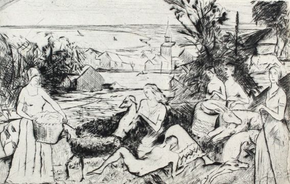 Große Abbildung Nr.1: 122-3379 Partikel, Alfred: (Künstlergraphik)