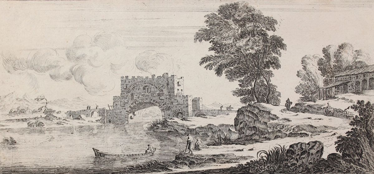 Große Abbildung Nr.1: 122-3394 Perelle, Gabriel: (Künstlergraphik)