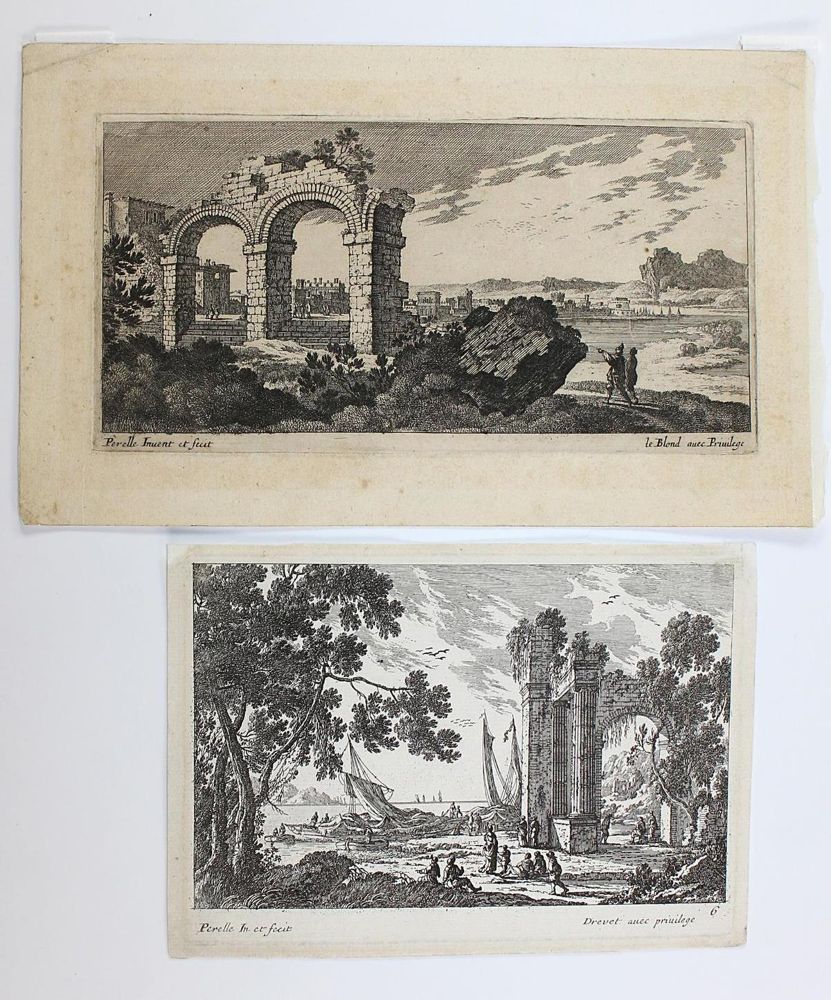 Große Abbildung Nr.3: 122-3396 Perelle, Gabriel: (Künstlergraphik)