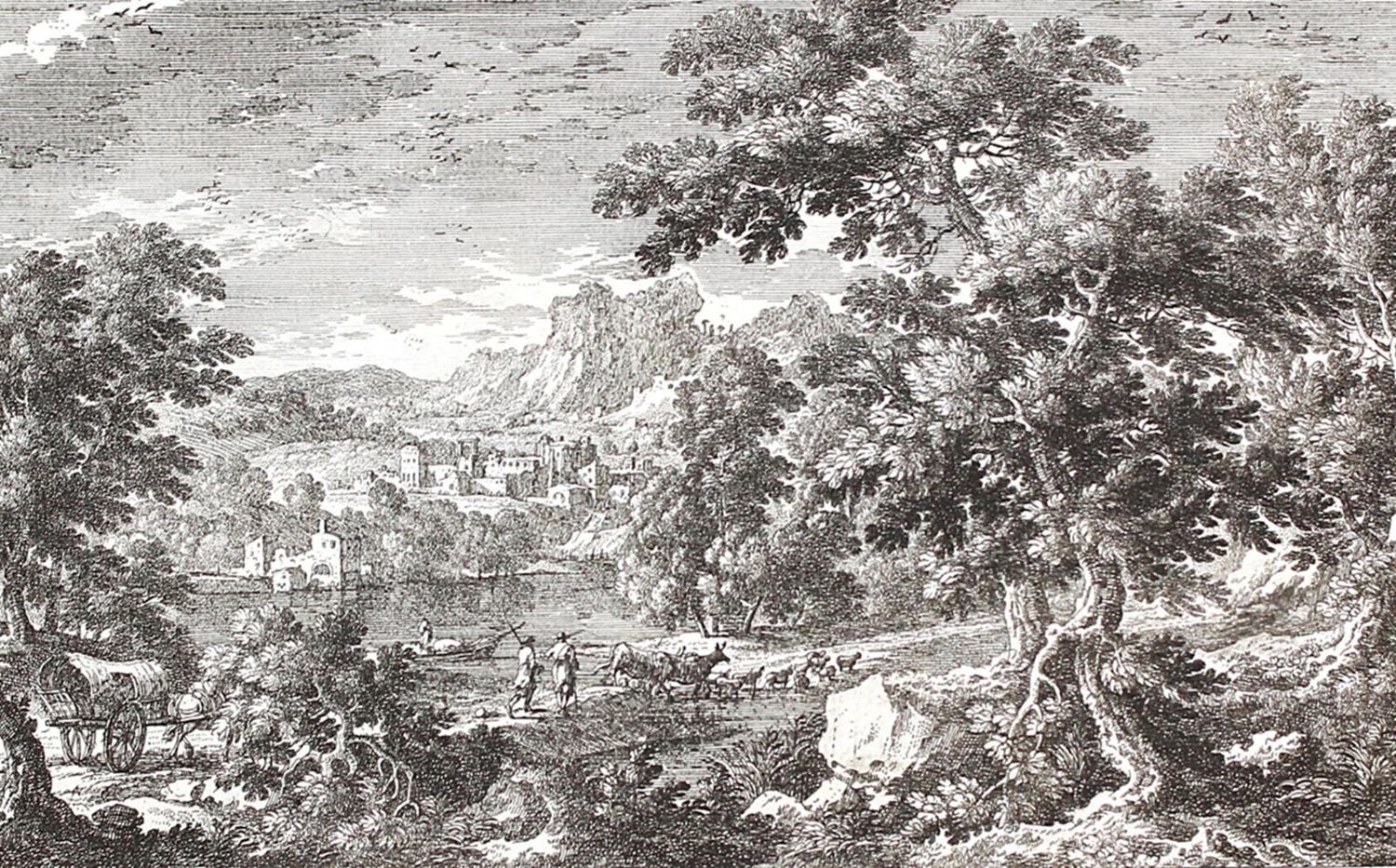 Große Abbildung Nr.1: 122-3397 Perelle, Gabriel: (Künstlergraphik)