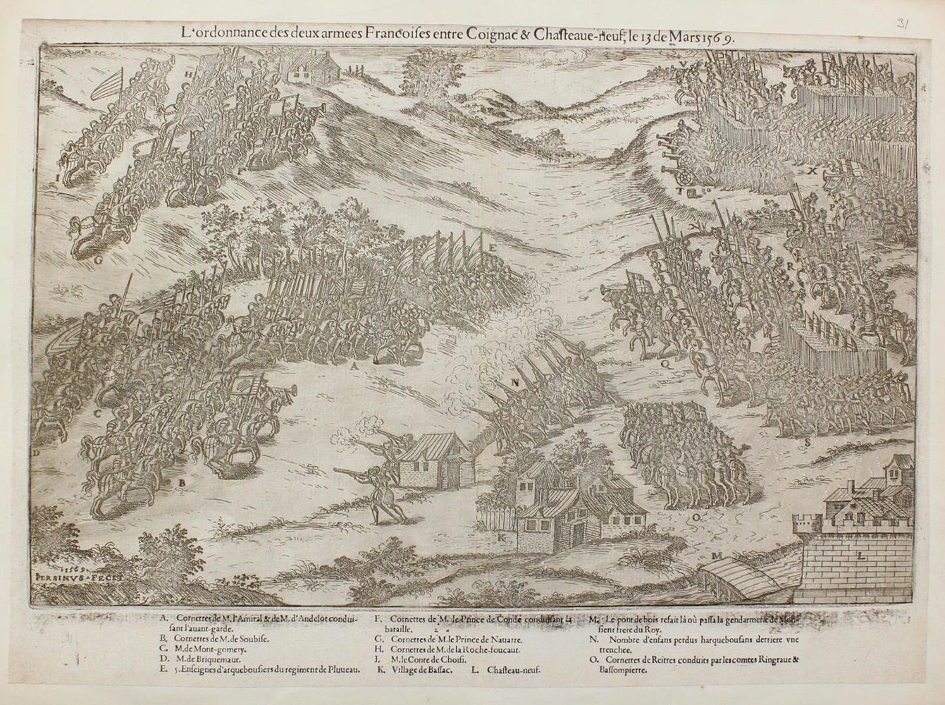 Große Abbildung Nr.5: 122-3402 Perrissin, Jean u. Jean Tortorel.: (Künstlergraphik)
