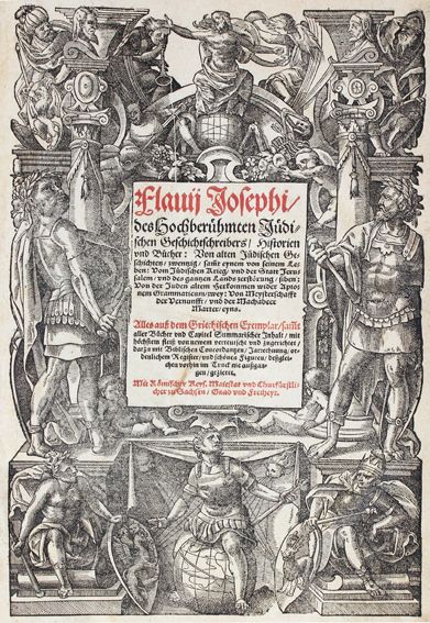 Große Abbildung Nr.1: 122-341 Flavius,J.: (Judaica)