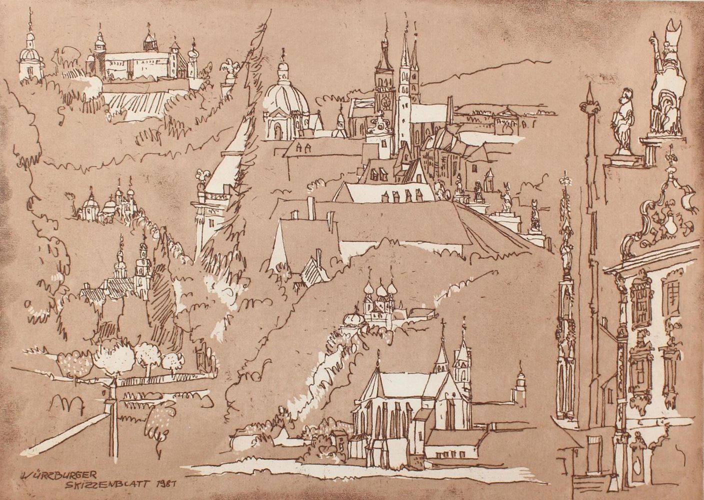Große Abbildung Nr.1: 122-3460 Pohl, Alfred: (Künstlergraphik)