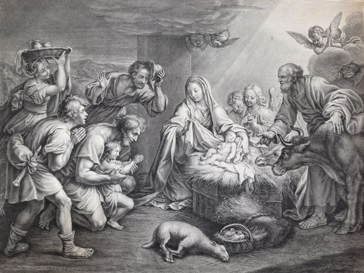 Große Abbildung Nr.1: 122-3461 Poilly der Ältere, François de: (Künstlergraphik)