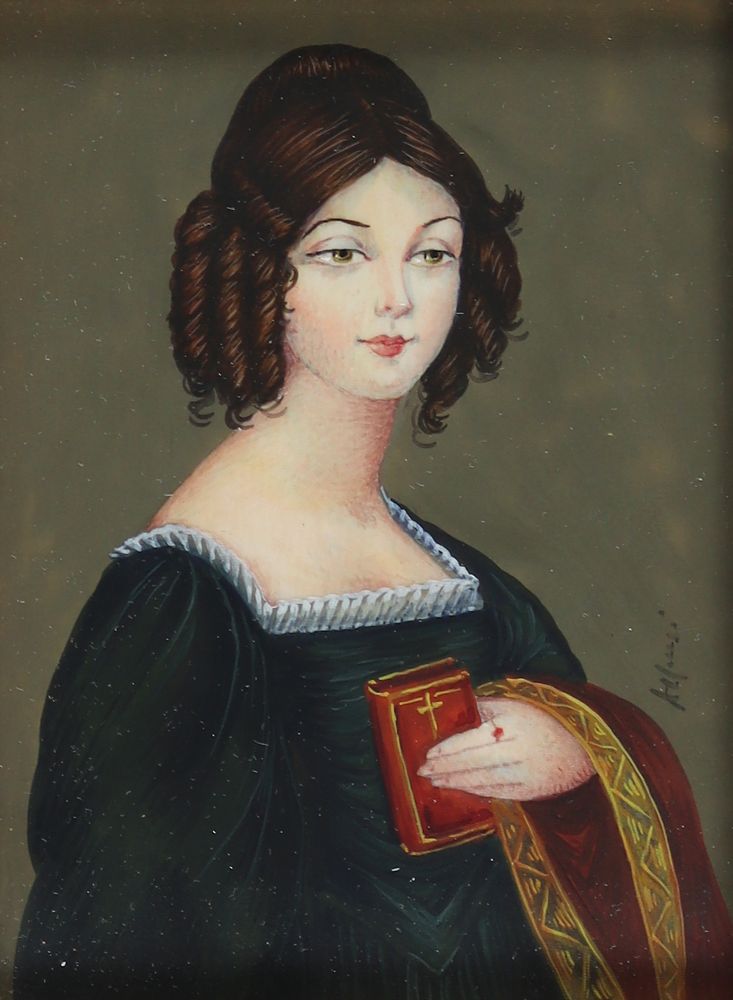 Große Abbildung Nr.1: 122-3471 Zwei: (Künstlergraphik, Portrait)
