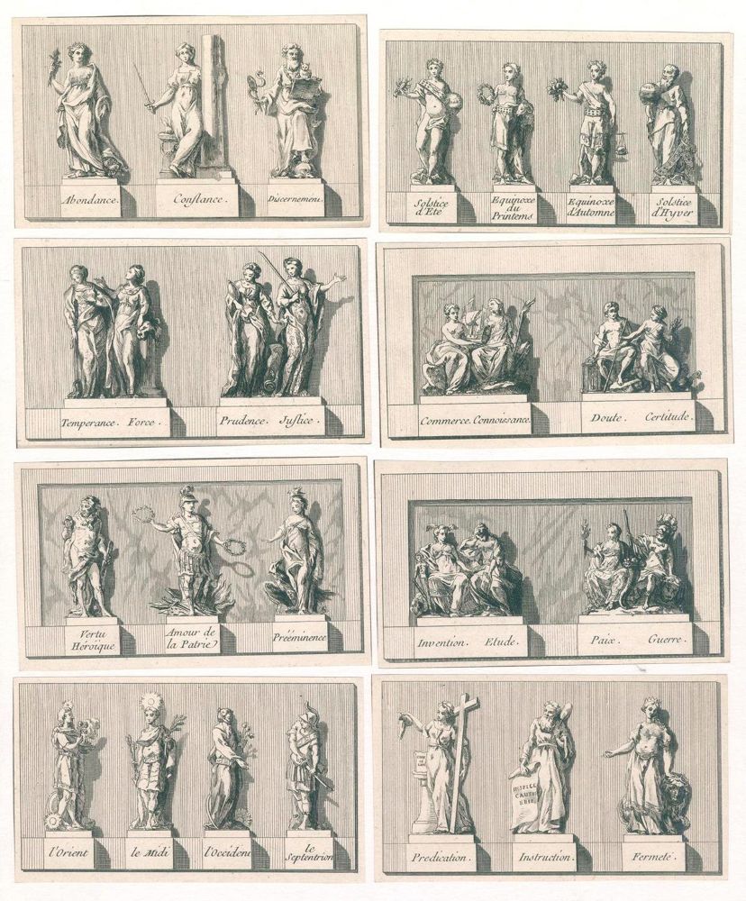 Große Abbildung Nr.1: 122-3479 Allegorien.: (Künstlergraphik, Radierungen)