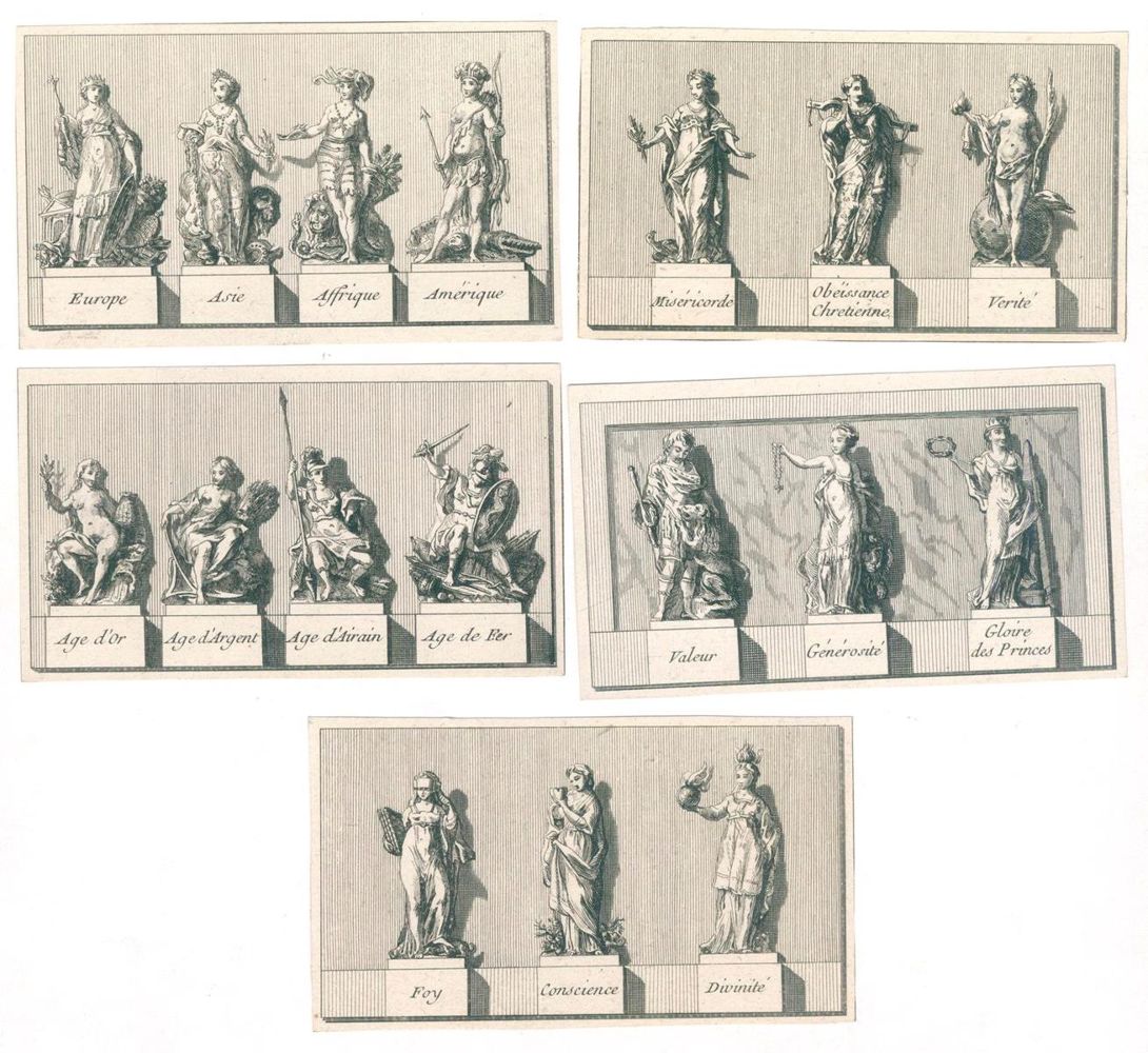 Große Abbildung Nr.2: 122-3479 Allegorien.: (Künstlergraphik, Radierungen)