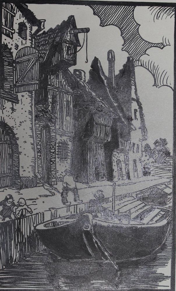 Große Abbildung Nr.1: 122-3487 Raupp, Karl: (Künstlergraphik)