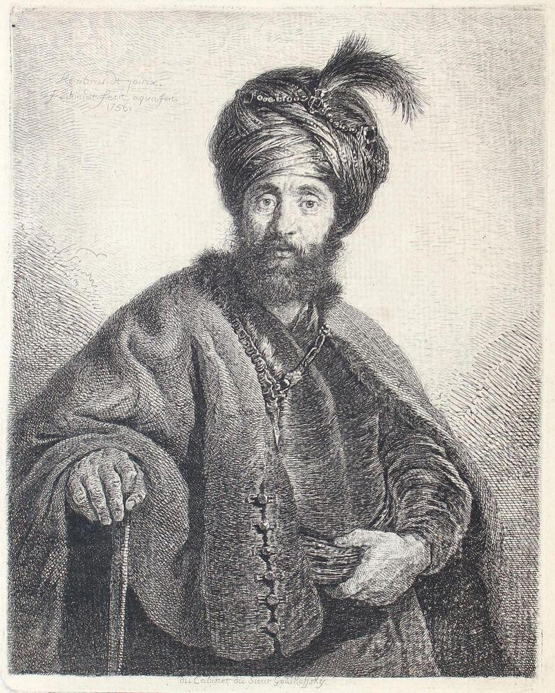 Große Abbildung Nr.1: 122-3498 Rembrandt, Harmensz van Rijn: (Künstlergraphik)