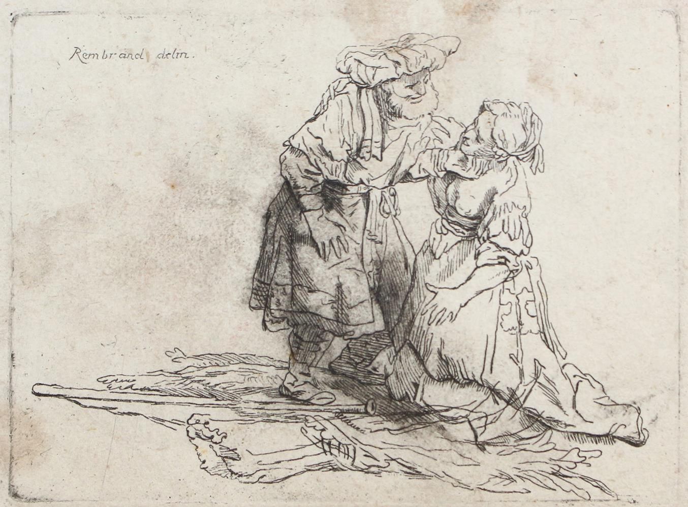 Große Abbildung Nr.1: 122-3502 Rembrandt, Harmensz van Rijn: (Künstlergraphik)