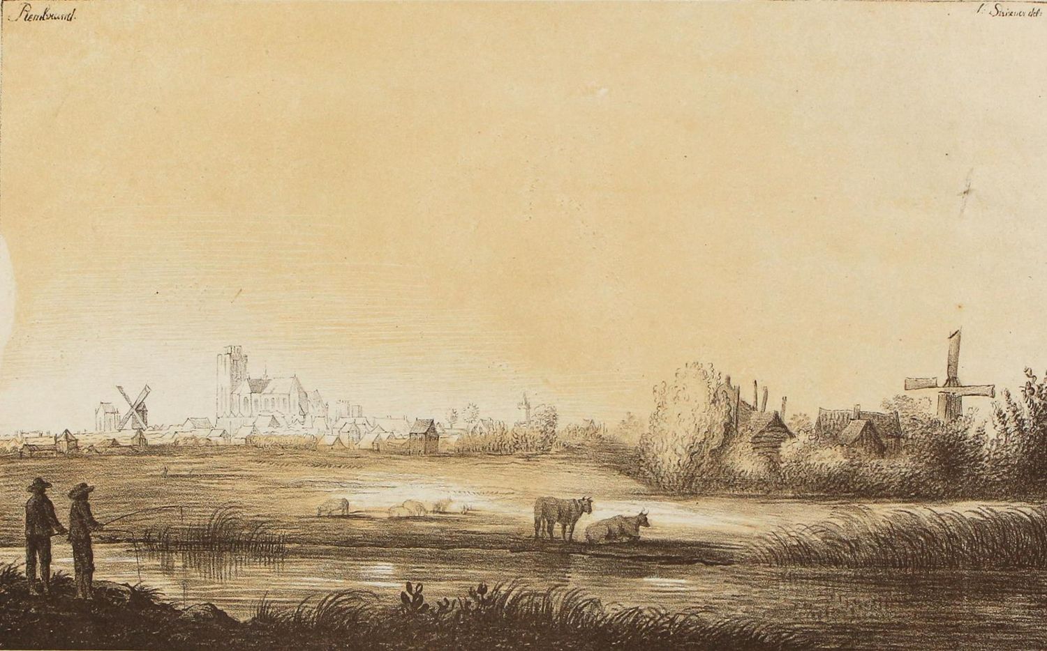 Große Abbildung Nr.1: 122-3508 Strixner, Johann Nepomuk: (Künstlergraphik, Rembrandt)