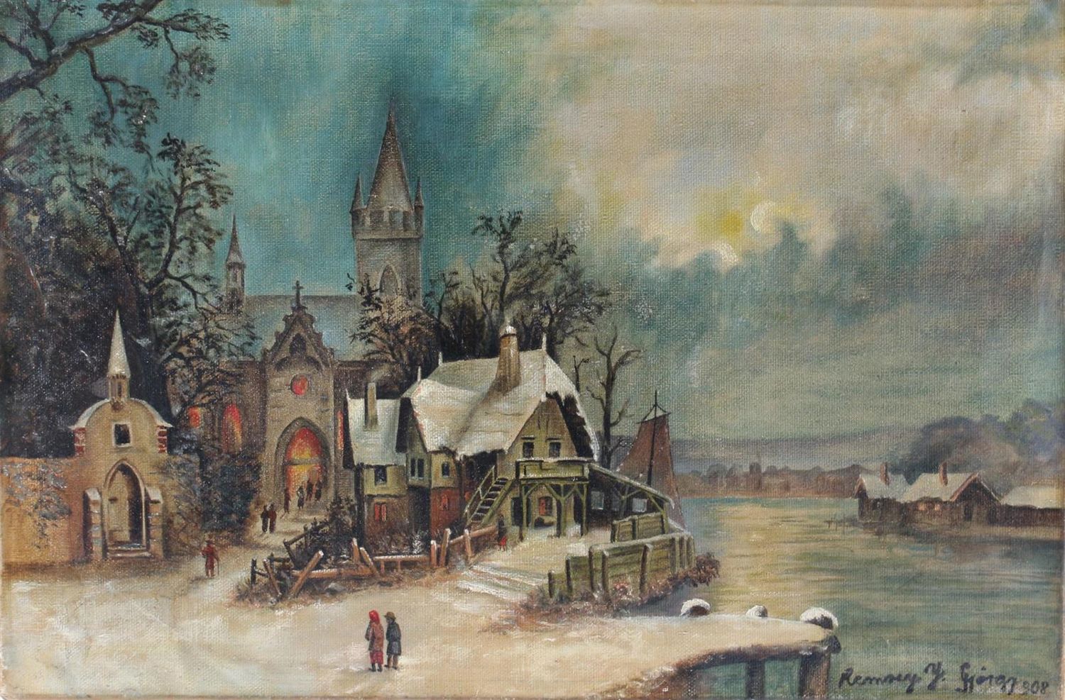 Große Abbildung Nr.1: 122-3511 Remsey, Jenö (Eugen) György: (Künstlergraphik)